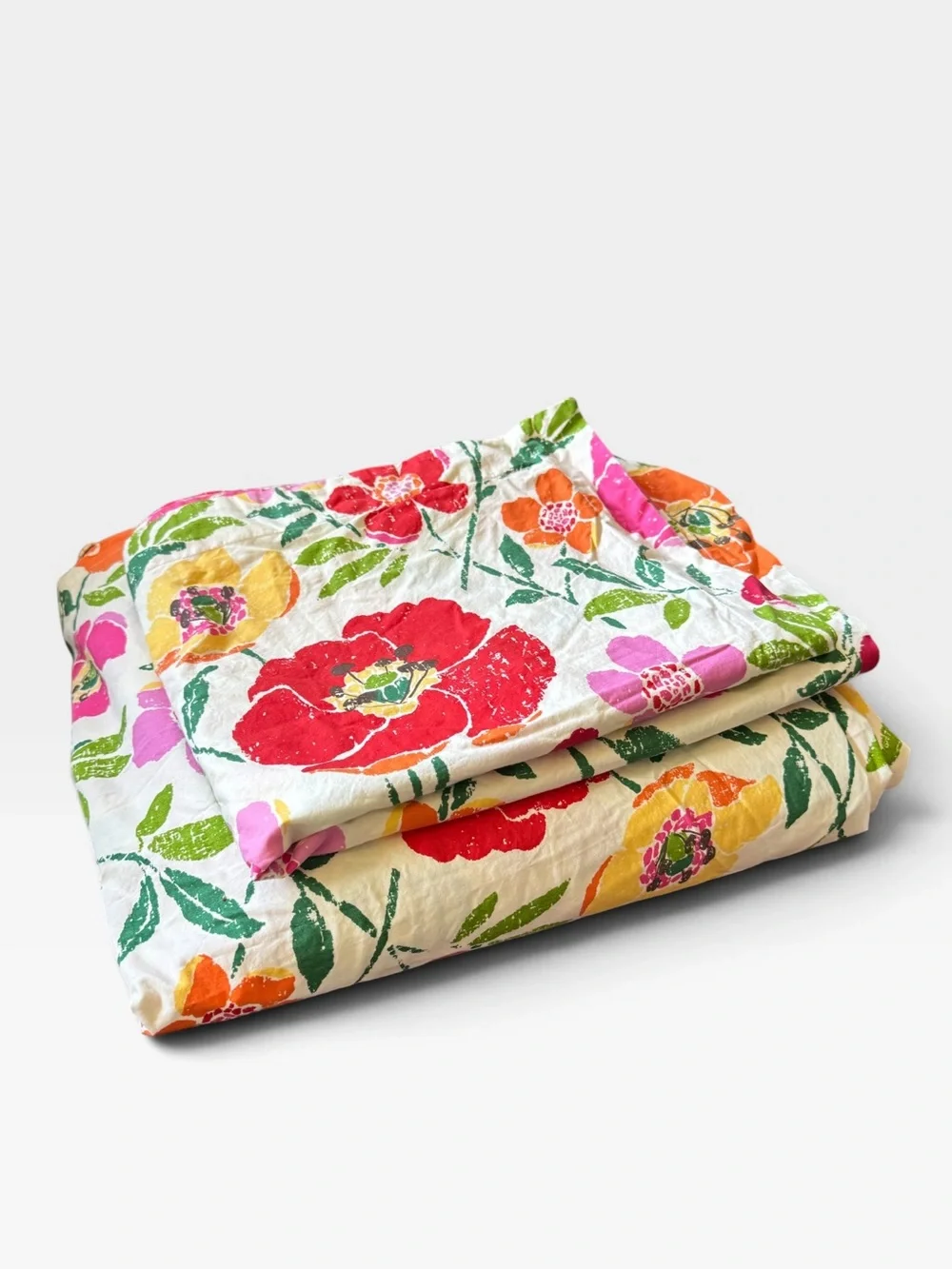 Pottery Barn Nora Poppies Duvet Cover & Pillowcases King